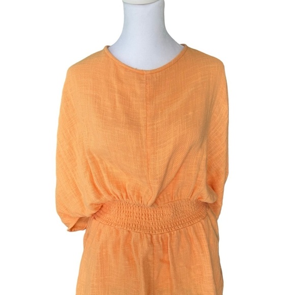 Free People - Pietro Tie Back Romper Sz M - Picture 5 of 9